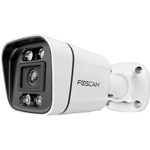 Foscam V8EP bewakingscamera, wit, 8 MP (3840 x 2160), PoE, geïntegreerde koplamp en sirene