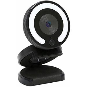 Foscam - Webcam 1080P USB met microfoon en led-ring voor computer - W28