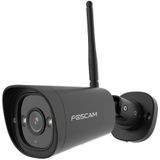 Foscam G4C Beveiligingscamera - Buitencamera - Kleur Nachtzicht 20m - 2K - IP66 - 4MP - Spotlight - Zwart - zwart Kunststof 6954836054017