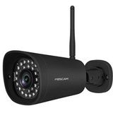 Foscam FI9912P Beveiligingscamera's - Full HD - 2MP - Nachtzicht 20 m - Werkt met Amazon Alexa en Google Assistant - Zwart - zwart Kunststof 6954836054628