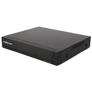 Foscam FN9108HE 8-kanaals PoE-netwerkvideorecorder, 5 MP, tot 16 TB opslagruimte, H.264/H.265 videocompressie, HDMI & VGA-uitgang