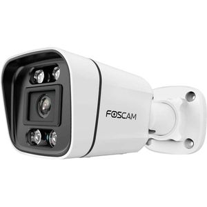 Foscam V5EP beveiligingscamera wit 5 MP (3072x1728), PoE, geïntegreerde spot en sirene
