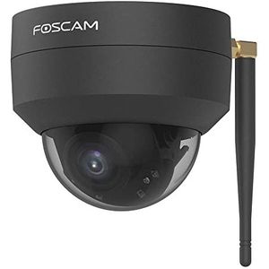 Foscam D4Z WLAN Überwachungskamera Schwarz 4MP (2304x1536), Dual-Band WLAN, PTZ, Smarte Erkennung