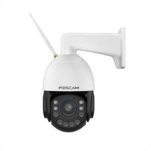 Foscam SD4H Beveiligingscamera - Buitencamera - 2K - Nachtzicht 200m - PTZ - Dual-Band - WiFi - 4MP - Wit