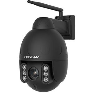 Foscam SD4 4 MP dual-band WLAN PTZ Dome bewakingscamera met 4-voudige optische zoom en nachtzicht tot 50 meter, detecteren van personen, bewegingen en geluiden