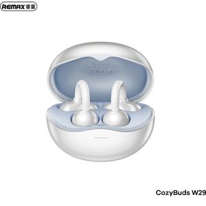 Remax - Cozy Buds W29 - Bluetooth Oortjes - Wit - Oorclip