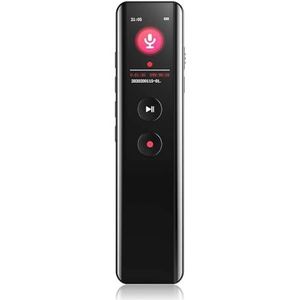 Remax RP3 16 GB Audio Portable Digital Voice Recorder Zwart