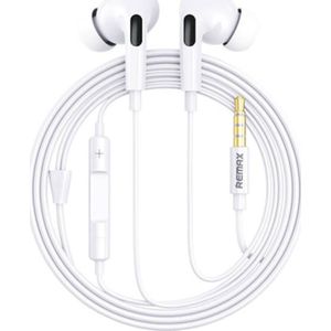 Remax RM-533 Earphones with 3.5mm Mini Jack and 1.2m Cable (White)