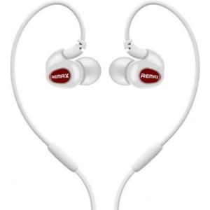 Remax RM-S1 Pro Sportieve Oortelefoon (Bedraad), Koptelefoon, Wit