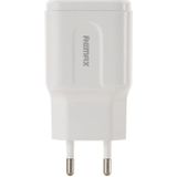 Remax RP-U22 Wall Charger with 2x USB 2.4A and White Lightning Cable