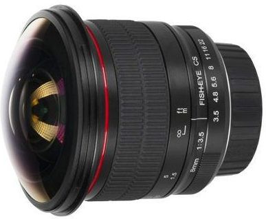 Meike - MK 8mm F3.5 - Objectief - Zwart - Nikon 1 Vatting