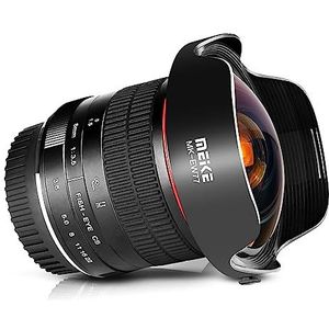 Meike - 8mm Fisheye - Objectief - Zwart - Canon EF-vatting