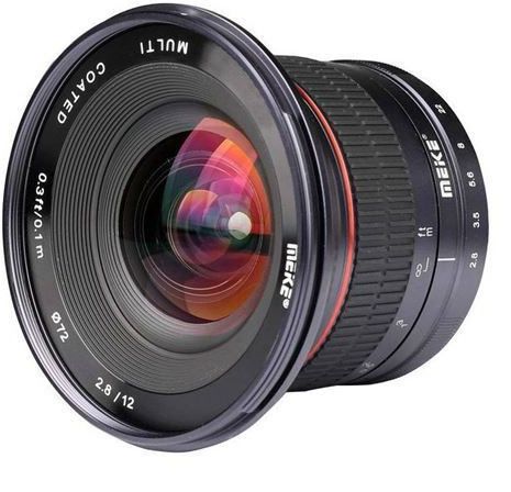Meike - 12mm f/2.8-22 - Objectief - Zwart - Handmatig scherpstelbaar groothoekobjectief