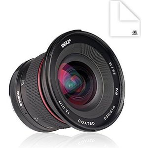 Meike Optics MK 12mm f2.8 - Ultra-groothoeklens - Zwart - Voor Sony E-Mount