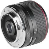Meike - 6,5 mm f/2-22 - Objectief - Zwart - Micro Vier Derde