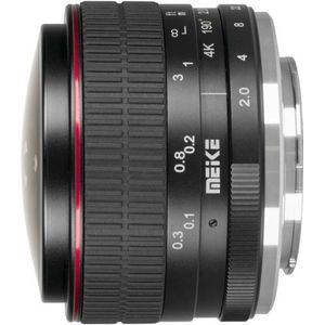 Meike - 6,5 mm f/2-22 - Objectief - Zwart - Micro Vier Derde