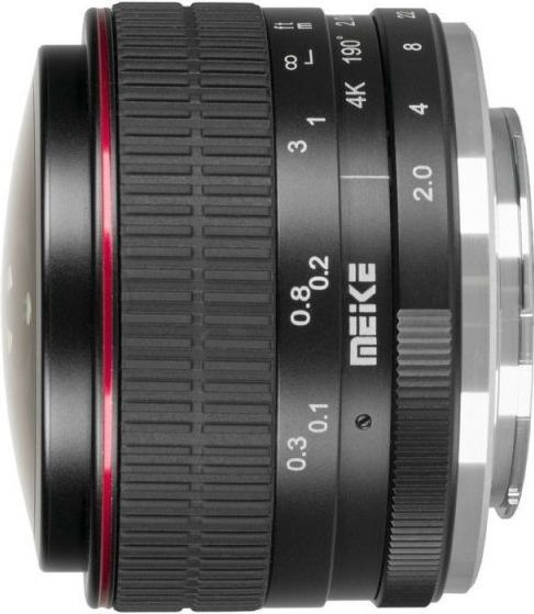 Meike - 6,5 mm f/2-22 - Objectief - Zwart - Micro Vier Derde