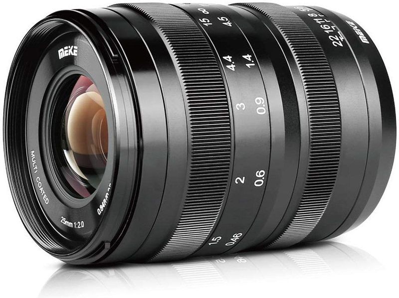 Meike - MK 25mm F2.0 - Objectief - Zwart - Sony E-vatting