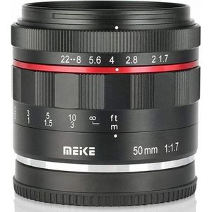 Meike MK-50mm f/1.7 Fujifilm X-mount objectief