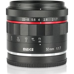 Meike MK-50mm f/1.7 MFT-mount objectief