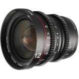 Meike - 12mm T2.2 - Objectief - Zwart - Metalen Constructie