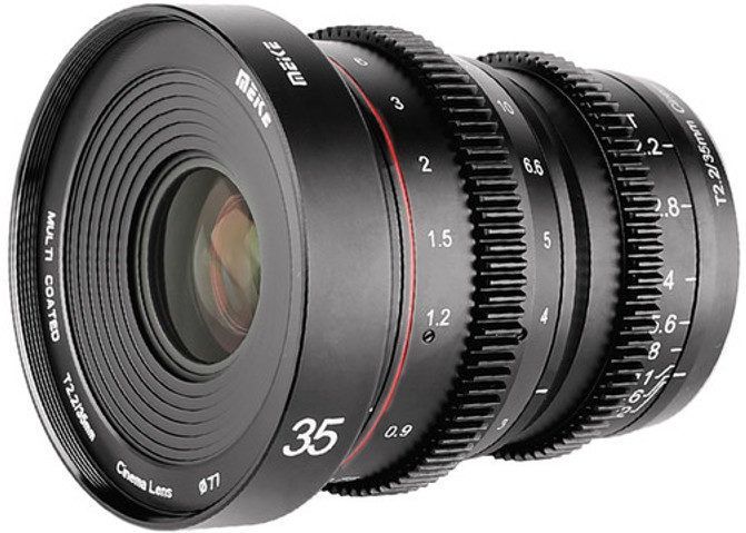Meike - MK 35mm T2.2 - Objectief - Zwart - Handmatig - Fuji X Mount
