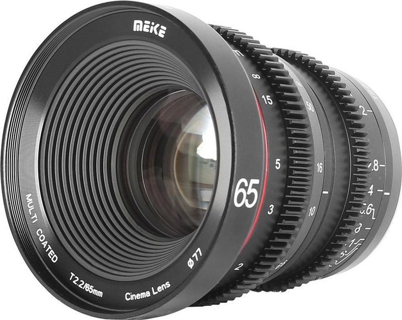 Meike - 65 mm T/2.2 - Objectief - Zwart - Micro Vier Derde
