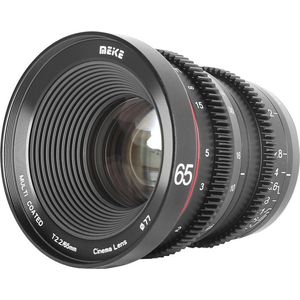 Meike - 65 mm T/2.2 SE - Objectief - Zwart - Cine-Objectief
