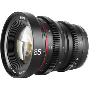 Meike - MK 85mm T2.2 - Objectief - Zwart - Glas/Metaal