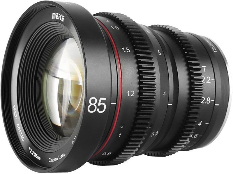 Meike - MK 85mm T2.2 - Objectief - Zwart - Cinema Prime Lens