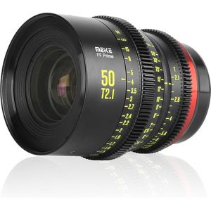 Meike - 50 mm T2.1 FF - Objectief - Zwart - Volledig Formaat