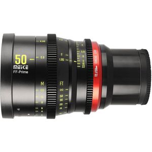 Meike - MK-50mm T2.1 FF Prime - Objectief - Beeldcirkel 45 mm - Sony FE-Mount