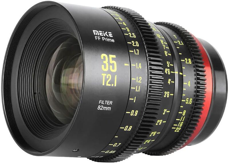 Meike - MK 35mm T2.1 FF L Mount - Objectief - Zwart - L-Mount
