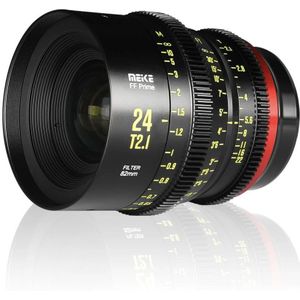 Meike - Prime 24mm T2.1 - Cine-objectief - E-vatting - Robuuste Constructie