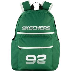 Skechers Downtown Backpack S979-18, Unisex, Groen, Rugzak, maat: One size