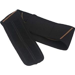Amoyer Rugsteun Riem Nuttig Koper Doordrenkt Back Brace Lagere Lumbale Ondersteuning Riem (zwart)