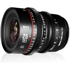 Meike - MK-25mm T2.1 S35 Prime - Cine Lens - PL-mount