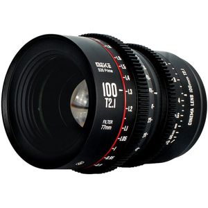 Meike - MK 100mm T2.1 - Objectief - EF-mount - Snel Diafragma