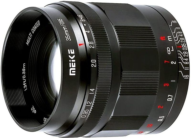 Meike - MK-35mm f/0.95 - Objectief - Handmatig - MFT-mount