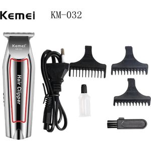 KEMEI KM-032 | Professionele Draadloze Tondeuse - Tondeuse Mannen Hoofdhaar - Cheveux Haar - Haartrimmer - Kapper Haar Machine - Haartondeuse - Trimmer Baard - Trimapparaat - Barber Hair Clipper - Kapper Trimmer - Kappersset