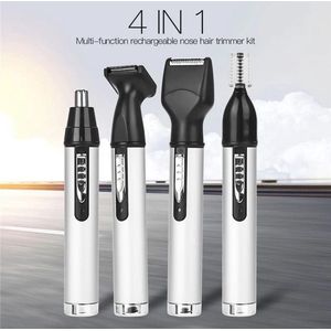 Kemei kit - Neushaar - Oorhaar - Wenkbrauw en Baard Trimmer - 4 in 1 Trimmerset