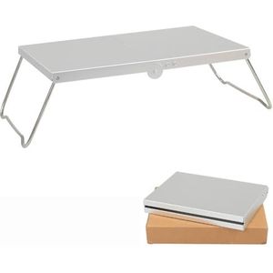 Danonlly 15Inch Klaptafel, Outdoor Aluminium Tafels Picknick Tafel Barbecue Camping Tafels Binnenplaats Vrije tijd Draagbare Tafels Balkon Tafel Draagbare Thee Koffietafels Ultralight