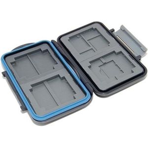 JJC MC-5 Geheugen Opbergtas voor 4x CF/2x MicroSD/2x SD/2x Geheugenstick Pro Duo/2x XD kaart