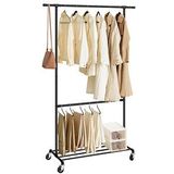 Kledingrek - Zwart - Metaal