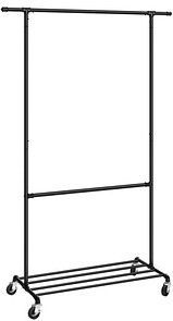 Kledingrek - Zwart - Metaal