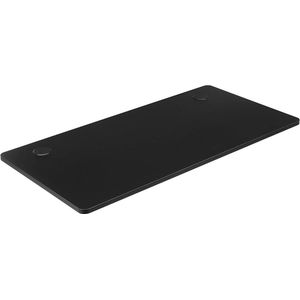 Tafelblad 120 x 60 x 1,8 cm zwart