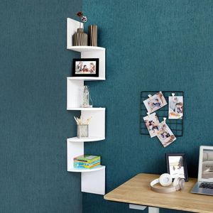 Nancy's Boekenkast Met 5 Niveaus 127,5CM Archiefkast Kast