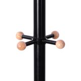 Nancy's - Kapstok - Zwart - Metalen - Stabiel en Stevig