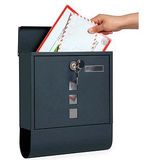 Brievenbus - Antraciet - Staal - Met Sleutel