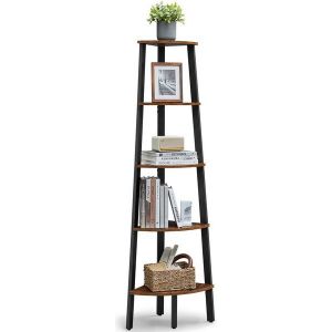 Vasagle Boekenkast - Vintage Kast - Boekenkasten Voor Woonkamer Of Kantoor